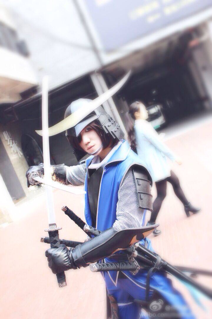 ▋COSPLAY clothing is customized for ▋Battle country BASARA Ida politician COS clothing to make