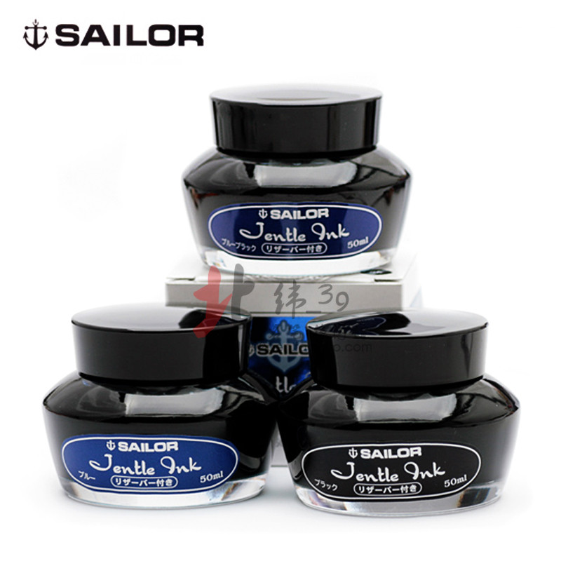 Japanese Sailor Le Jentle High - quality pen ink without blocking pen 50ml black