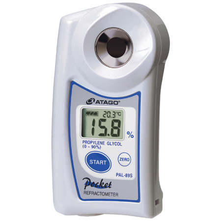 Aitu ATAGO Propylene Glycol Propylene Glycol Freezing Temperature (Fahrenheit) Refrigerant Concentration Detection PAL-89S