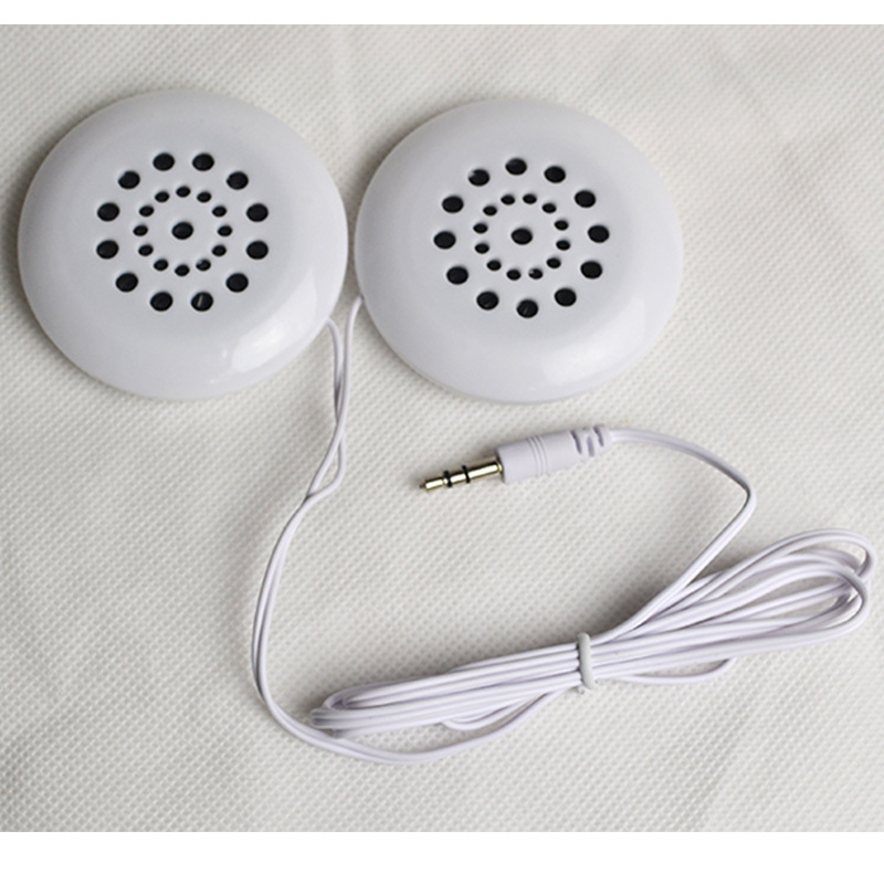 Mini Portable Pillow Speaker 3.5mm Universal Speaker Music Pillow Accessory Single Speaker U-Shaped Dual Speaker