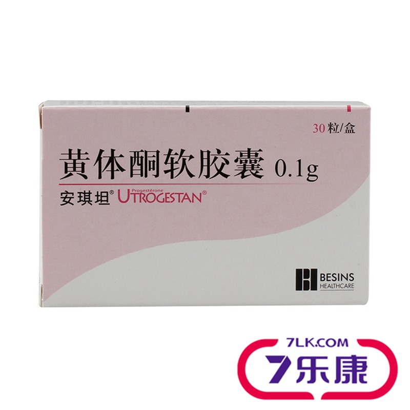 安琪坦 安琪坦 黄体酮软胶囊 0.1g*30粒/盒