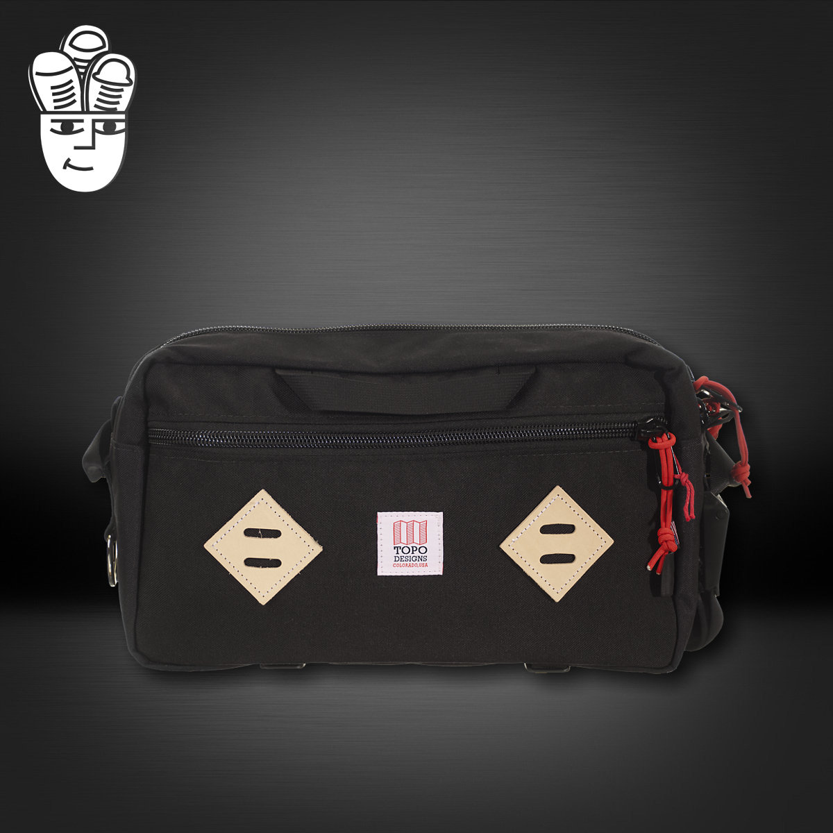 Topo Designs Mini Mountain斜跨包 单肩背包 户外旅行包