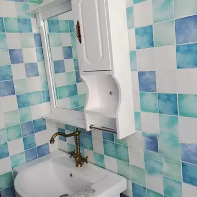 Tiantian special mosaic self-adhesive wallpaper kitchen oil-proof stickers wall stickers cosmetic room waterproof Tile stove stickers