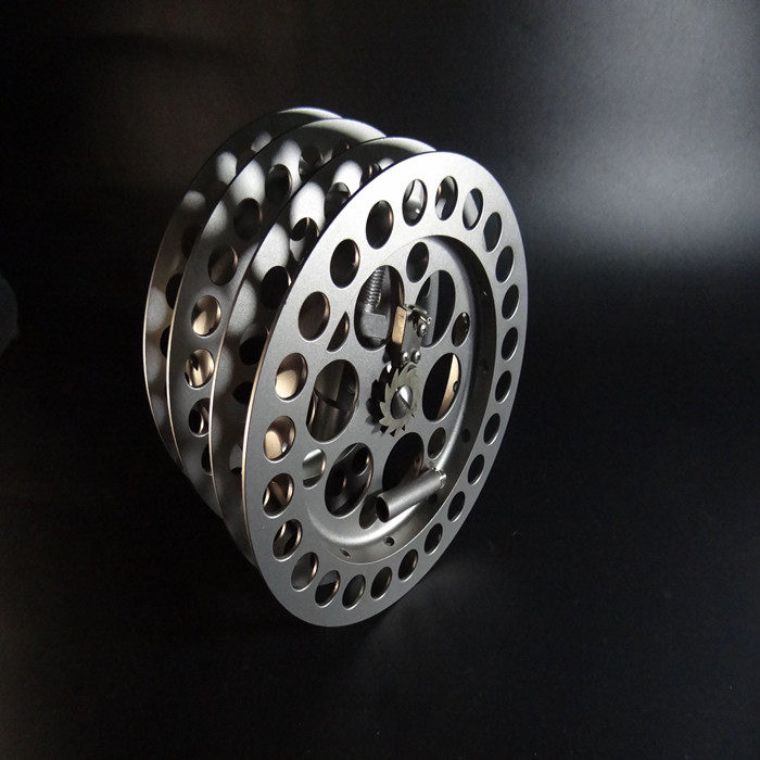 Titanium aluminum alloy main line disc main wheel threading wheel Sichuan Fishing Over Jiang Fishing Suit of the Fishing Method of Sichuan Characteristics