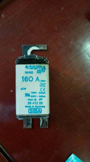 siba West Bully ULTRA RAPID fuse NH00-160A 700V aR 200KA (2041220)