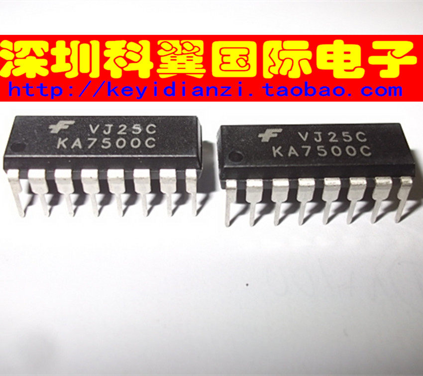 KA7500 KA7500C Power Control Circuit Direct Plug DIP-16 New Original Imported FSC Fairy Child