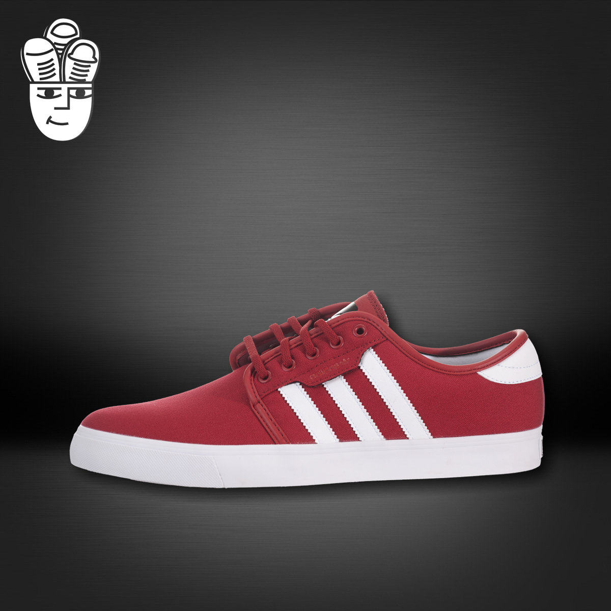 阿迪达斯 Adidas Seeley 三叶草男鞋 帆布鞋 休闲板鞋 低帮经典