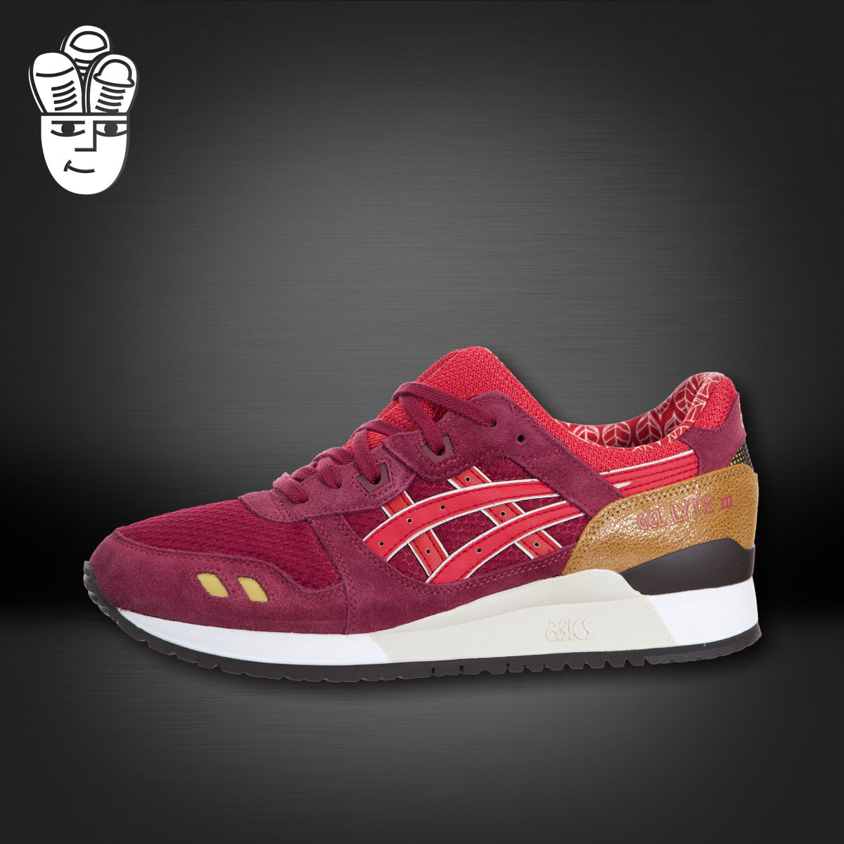 亚瑟士 Asics GEL-Lyte III 爱世克斯男鞋 复古慢跑鞋 运动休闲鞋
