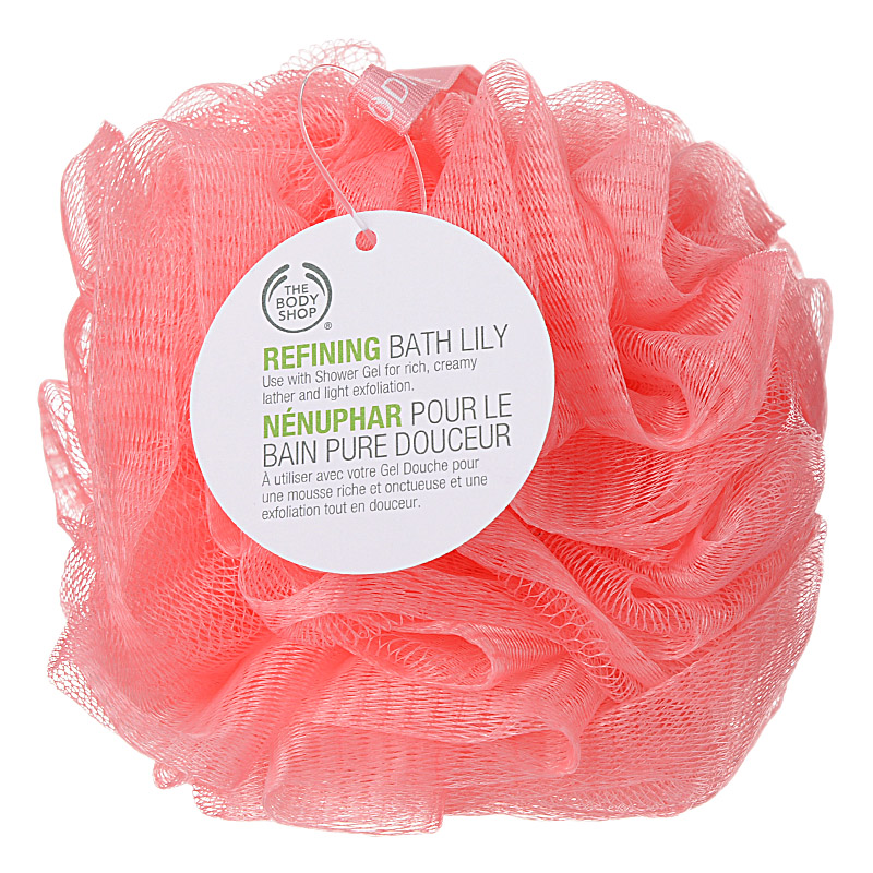 The Body Shop/美体小铺 沐浴球 沐浴花 起泡球 粉色 50g 正品