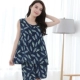 Yi đi kèm thời trang Hàn Quốc vest không tay cotton lụa phù hợp với đồ ngủ nữ mùa xuân và mùa hè XL lỏng rayon quần áo ngủ nữ Giống cái