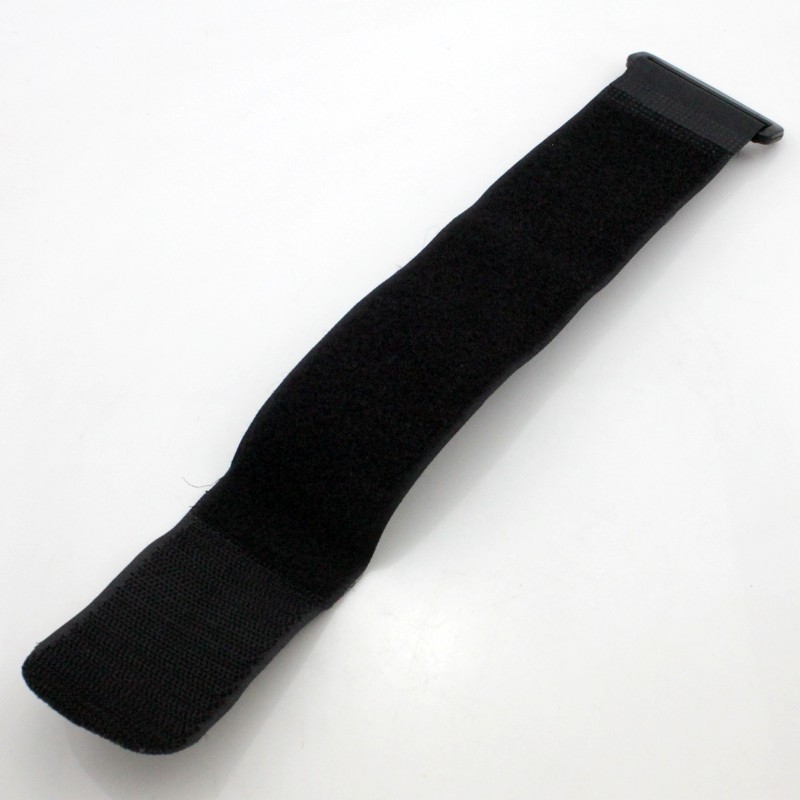 A diving flashlight with a protective wrist