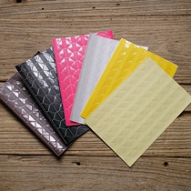 DIY photo album making tool bright face color bottom corner paste color bottom photo fixed angle