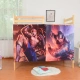 Ký túc xá rèm cửa phòng ngủ giường lớp vỏ mạ giường tầng vật che chắn bức màn che chắn khí ruffle vải thấm - Bed Skirts & Valances vải rèm ngủ Bed Skirts & Valances