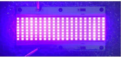 Taiwan Freida 2856 module LED 8 strings 20 parallel 240W395nm optical macro chip COB pad gold plating