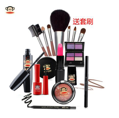 Paul Frank/大嘴猴 初学者彩妆套装8件组合 裸妆淡妆化妆品全套