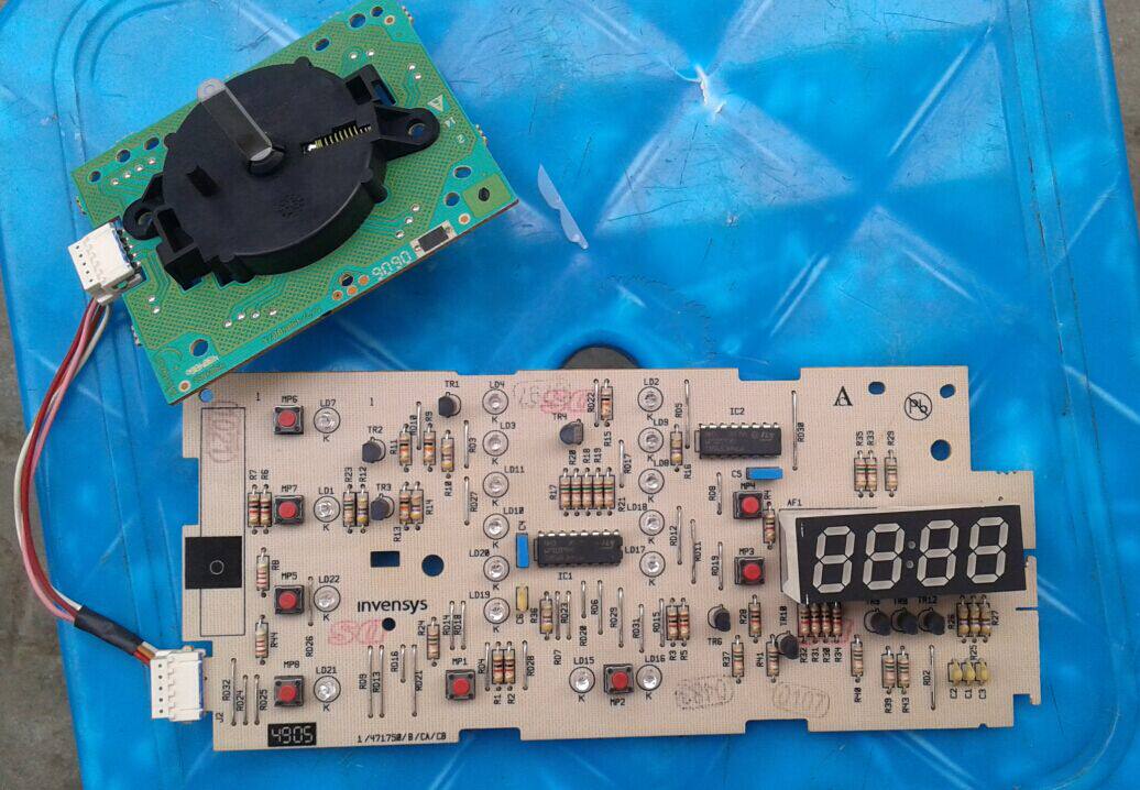 Beko washing machine INVENSYS display board 3932XAC 2818130100 program controller 7062XAB