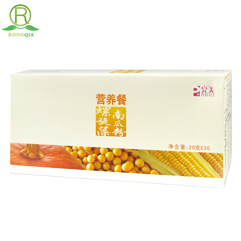 完美营养餐 盒装营养餐 螺旋藻南瓜粉专卖店盒装20g*30包/盒