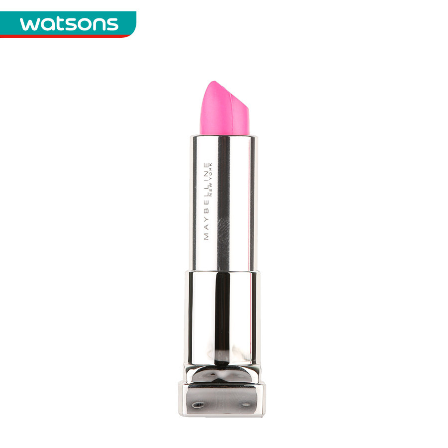 【屈臣氏】Maybelline 美宝莲绝色持久唇膏粉红警报POW1/POW2PO