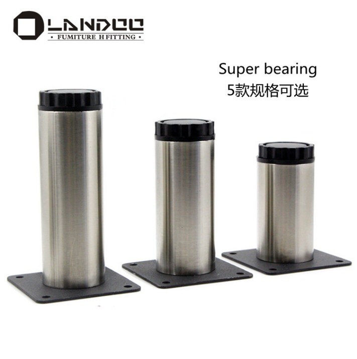 Lan Dao adjustable stainless steel table legs bar legs bar legs table legs cabinet feet furniture feet thickened bar posts