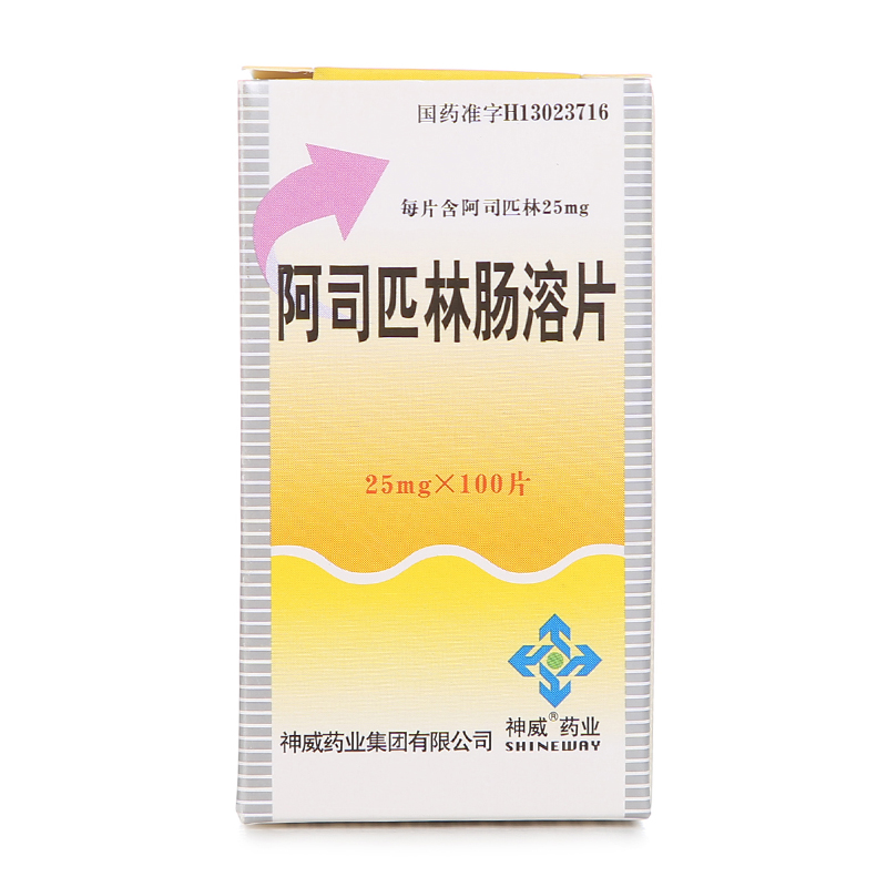 SHINEWAY/神威 阿司匹林肠溶片 25mg*100片/盒