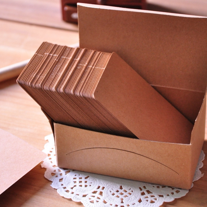 Otaku-Post-it note cards, retro boxed, blank graffiti, thickened single-word cards, rounded corners, 100 sheets