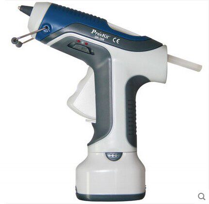 Taiwan Baoworkers 6V Battery style hot melt adhesive gun portable battery wireless glue gun adhesive strip GK-368