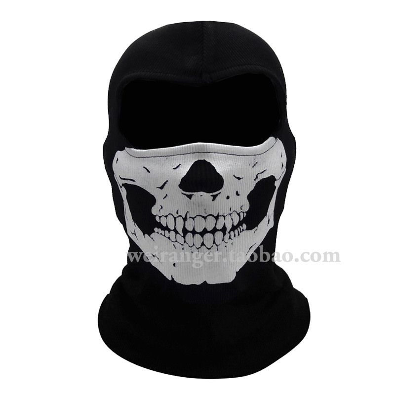 New Call of Duty Summons 6GHOST Ghost Warm Mask for Autumn and Winter Outdoor Cycling Around Dust Skull Mask