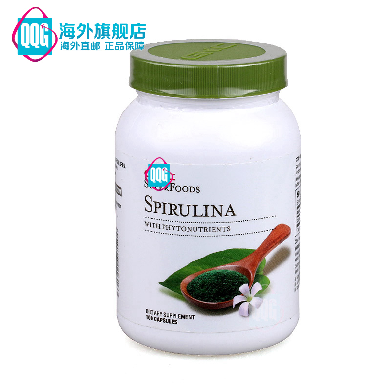 美国 GNC健安喜 夏威夷螺旋藻  500mg 100粒