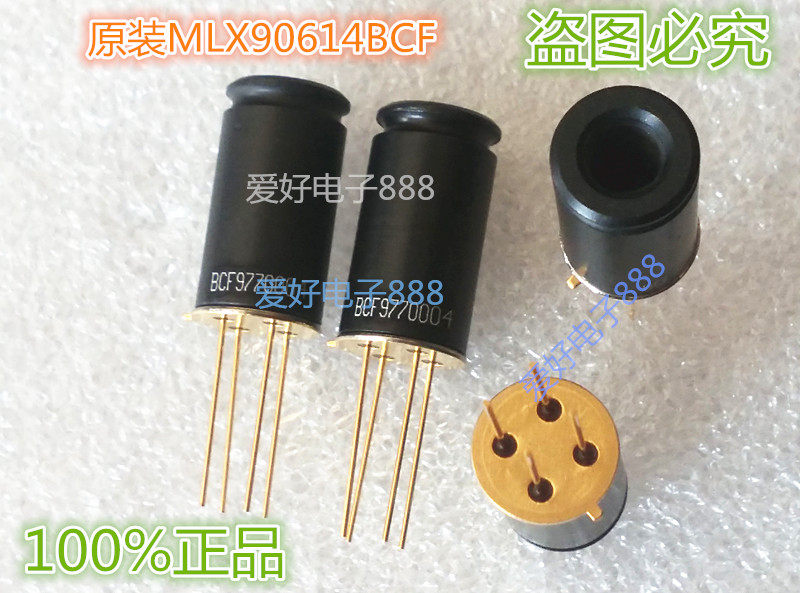 Infrared temperature sensor MLX90614ESF-BCF 3V power supply long distance 10 degree viewing angle spot import
