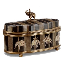 High-end Storage Tank Eu Style Xuan Guan Pendulum style American Classical Extravaganza Soft adornment Book Room Living Room Guittan