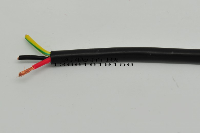 Sheathed wire Flexible wire Cable RVV3 core 0 2 square soft sheathed wire Control wire Power wire Signal wire