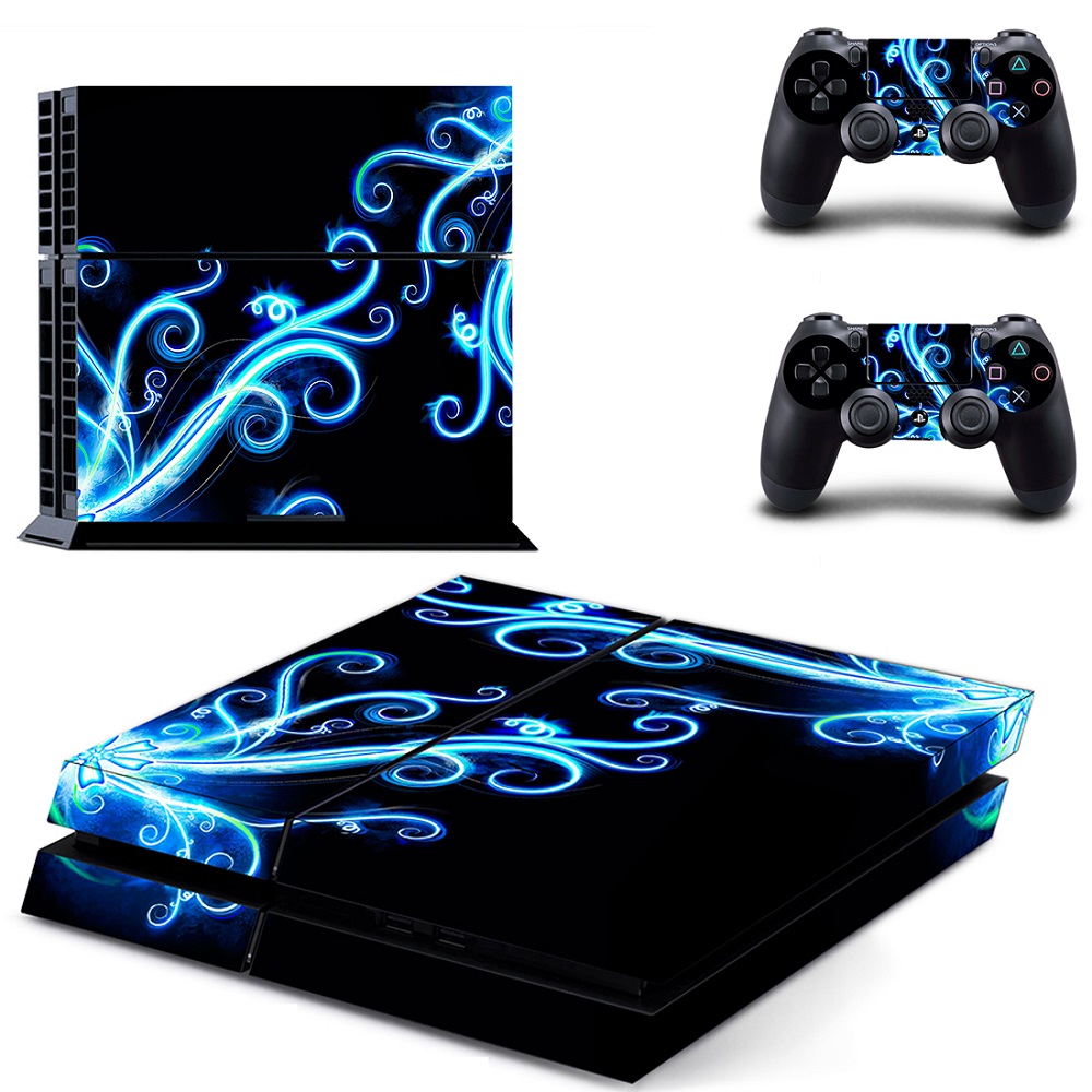 Noire Sony PS4 old version of the old body stickers PS4 incognito color stickers Cartoon pattern scratch-resistant waterproof stickers dust-proof anime stickers P4 electrostatic stickers matte old version of the model GCTM 8