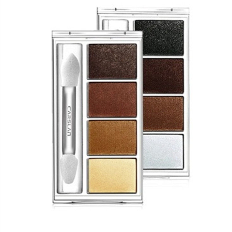CARSLAN/卡姿兰立体缤纷四色眼影裸妆大地色烟熏眼彩盒