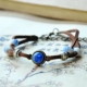 Jingdezhen Trang sức gốm đá Ice Cracked Water Drop Bracelet Nhiều màu tùy chọn Dây điều chỉnh Nữ đá moonstone Vòng đeo tay Clasp