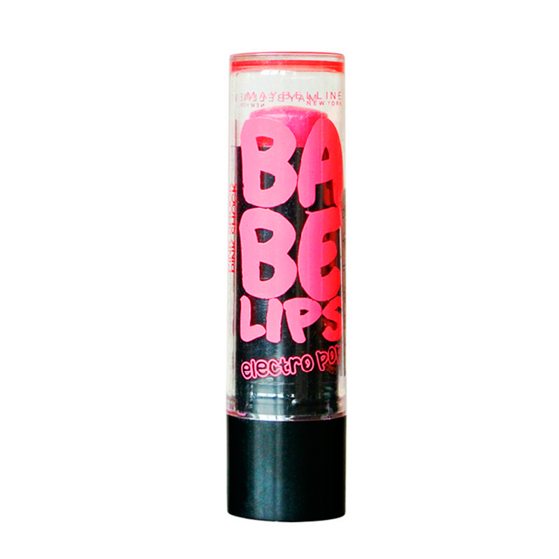 包邮 美宝莲 baby lips 宝蓓电光炫彩护唇膏清润护彩保湿轻唇膏