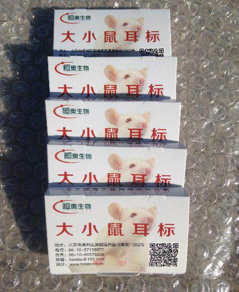 Mouse ear tag ear number rat ear tag ear number size slip mouse number large mouse ear tag (can be invoiced)