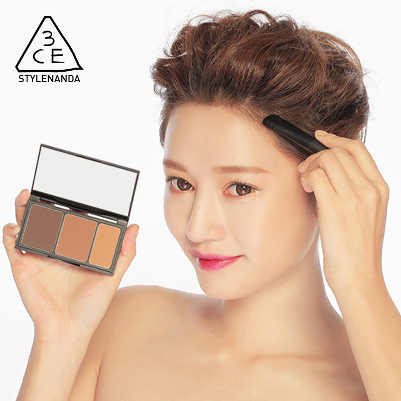 3ceSTYLENANDA官方 Hair line shadow 自然发际线&鼻影&轮廓阴影