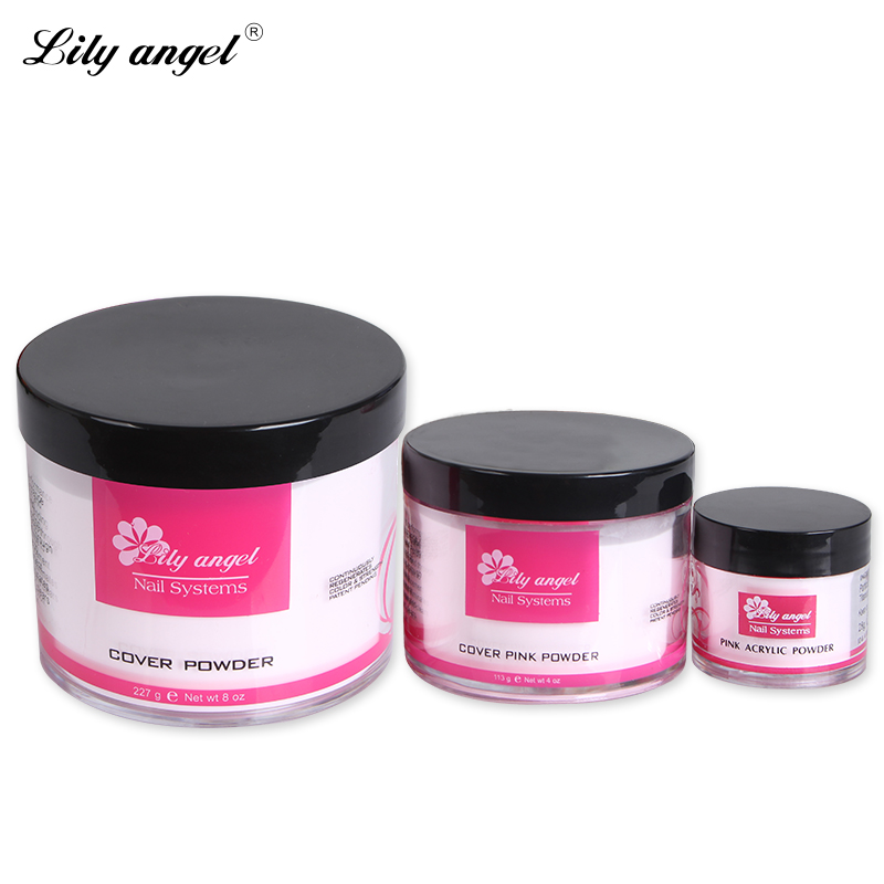 lilyangel水晶粉 三色水晶粉 雕花粉 水晶液 水晶甲必备