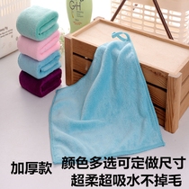 10 strips of housekeeping cleaning cloth kindergarten small towel wipe hand towel hanging thick absorbent handkerchief kitchen sale