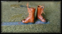 1:6 Female Soldier Paratrooper Boots