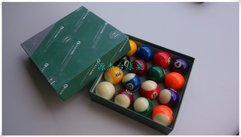 American black eight billiard Snooker Snooker Fancy nine-ball 16-color crystal snooker