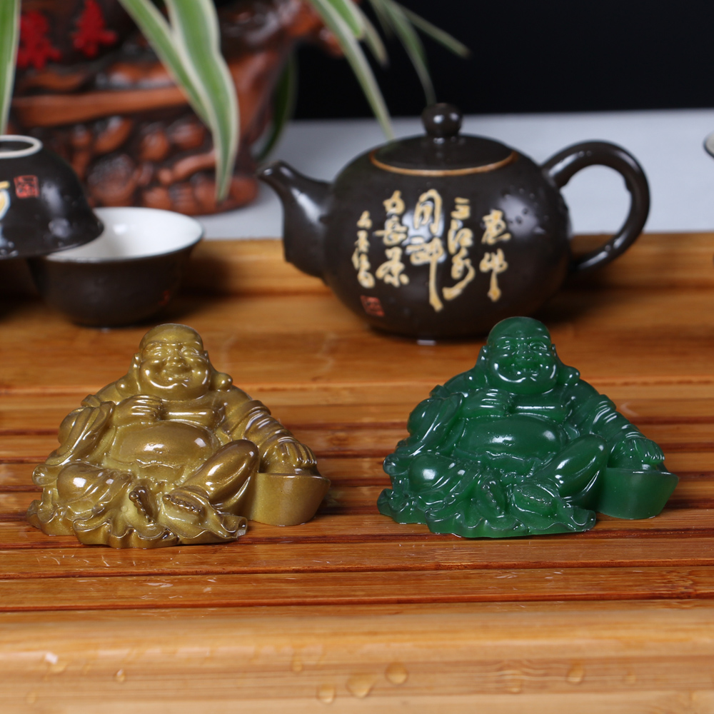 Kung Fu Tea Set Tea Ceremony Zero Matching Tea Tray Ornament Color-changing Tea Pet Lucky Tea Play Maitreya Buddha Lucky Accessories - Taobao