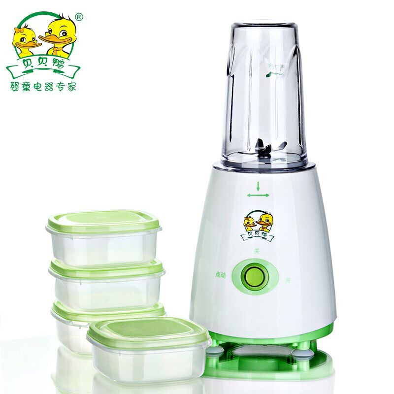 贝贝鸭辅食机婴儿辅食料理机宝宝食物调理机果泥机研磨器搅拌