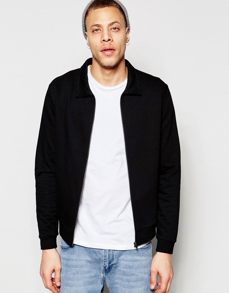 Купить Куртка 男款夹克jersey harrington jacket【琼子代购】英国正品asos10.6 в интернет