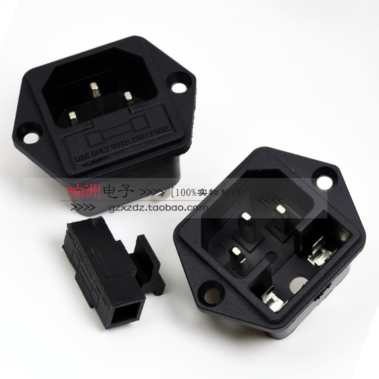 With insurance power socket product word socket AC power socket cabinet socket three socket