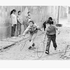 Катание обруча Супер Бесплатная доставка ностальгический