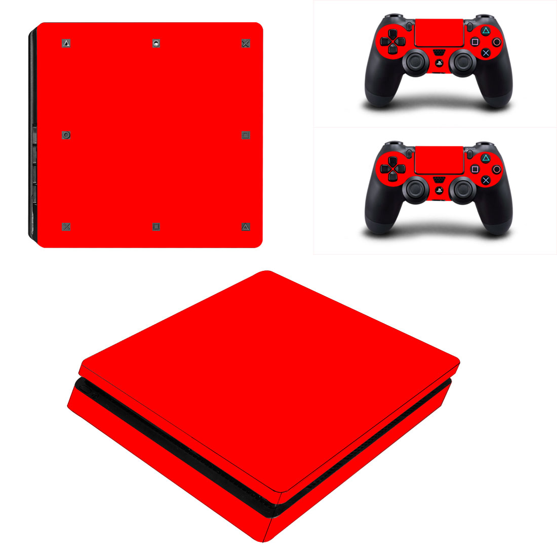 Sony PS4 SLIM stickers Body stickers PS4 new version of slim pain stickers thin machine film color stickers send handle stickers 35