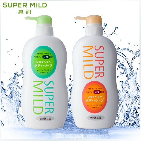 资生堂惠润淡雅柑橘香淡雅果味沐浴露650ml*2 清洁舒畅滋润保湿