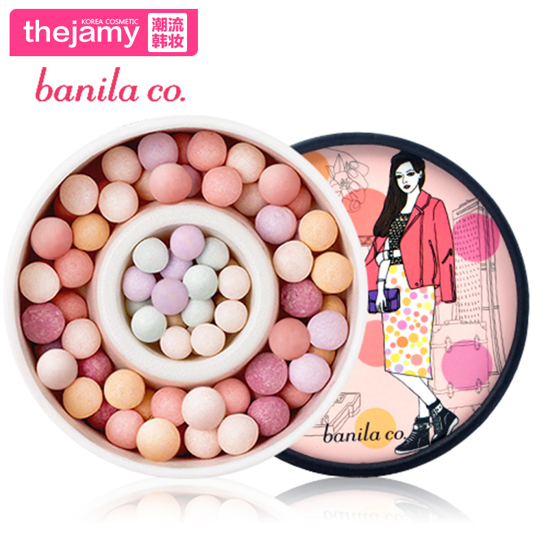 韩国正品直邮Banila CO/芭妮兰幻彩腮红高光提亮胭脂球44g包邮
