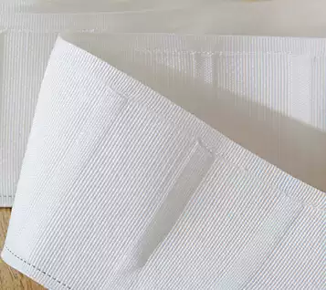 Line curtain cloth belt high density cotton thick cloth bag anti-aging curtain accessories adhesive hook white cloth belt adhesive hook canvas belt